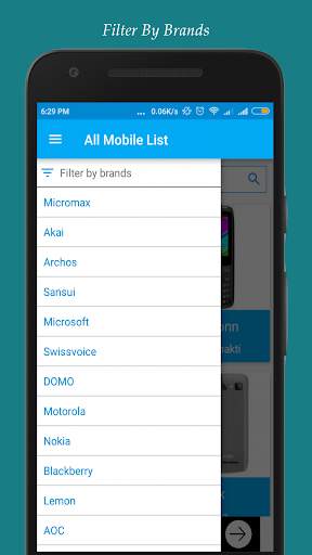 Mobile Specifications screenshot 2