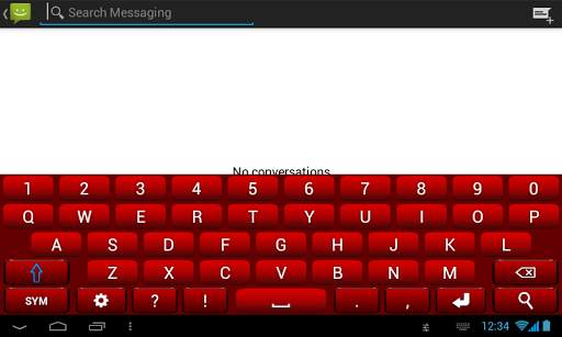 Red Keyboard 9 تصوير الشاشة