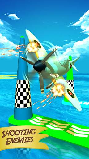 Airplane Pilot Flight Simulator 3D Jet Game screenshot 2