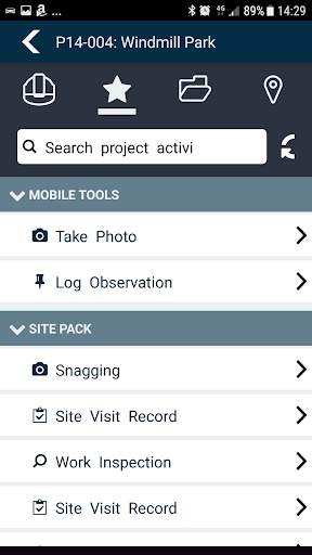 PIM Mobile Working screenshot 3
