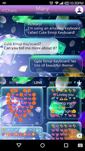 Diamond Jewelry Emoji Keyboard screenshot 5