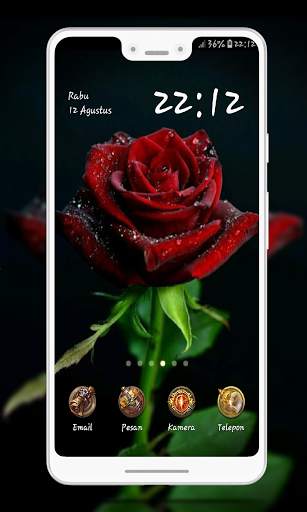 Red Wallpaper screenshot 2