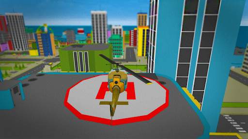 Helicopter City Simulation 3D: Transport & Rescue screenshot 4