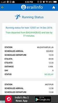 Indian railway information screenshot 6