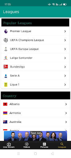 Football Liive Tv screenshot 1