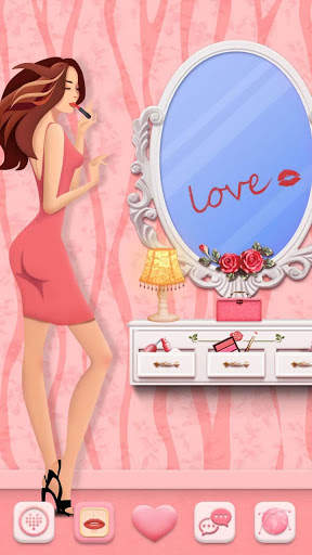 Lipstick GO Launcher Theme screenshot 3