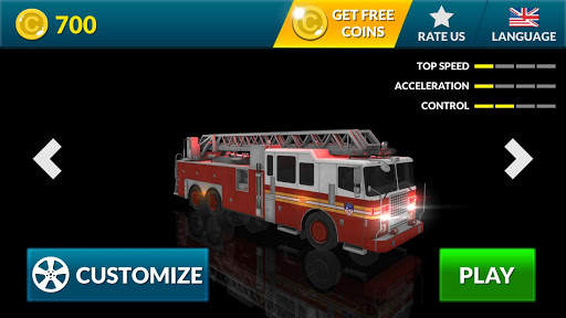 Fire Truck Driving Simulator screenshot 4