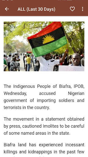 Biafra News   TV   Radio App screenshot 5