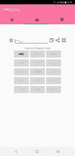 CuteFonts(Keyboard) for free screenshot 4
