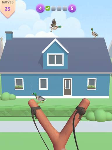 Sling Birds 3D Hunting Game स्क्रीनशॉट 12