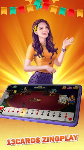ZingPlay Games: Shan, 13 cards 3 تصوير الشاشة
