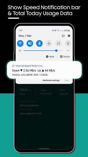 Internet Speed Meter Live screenshot 5