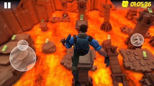 Hot Lava Floor: Urban Escape screenshot 3
