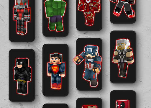 Superhero Skins For Minecraft PE screenshot 1