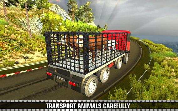 Eid Animals Farm Cargo Truck Game screenshot 2