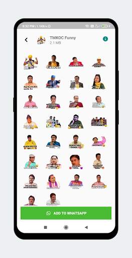 Hindi Sticker: Funny WASticker screenshot 6