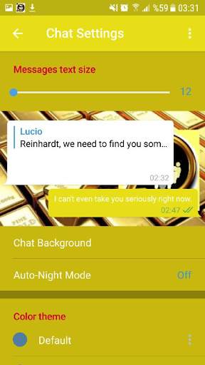 Messenger Gold Pro screenshot 3