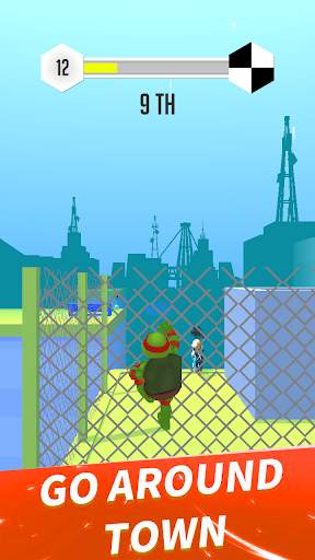 Turtle Parkour Race 3D - Free screenshot 5