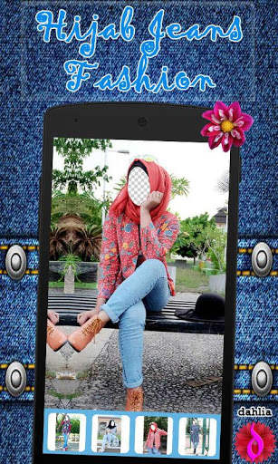 Hijab Jeans Fashion Beauty 6 تصوير الشاشة
