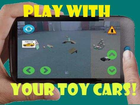 Toy Car 3D Game Remote Control Augmented Reality screenshot 1