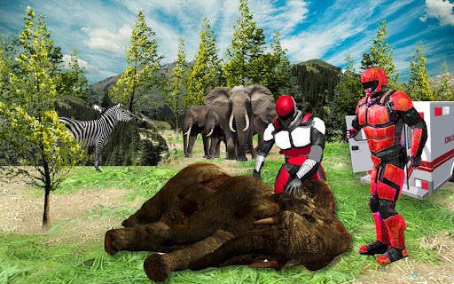 Robot Ranger Doctor Zoo Animal Rescue game 21 screenshot 2