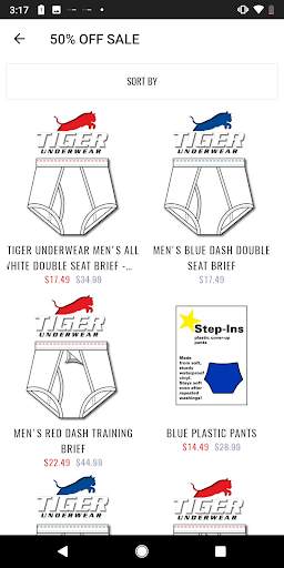 Tiger Underwear screenshot 3
