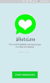 Wats Love Messenger screenshot 1