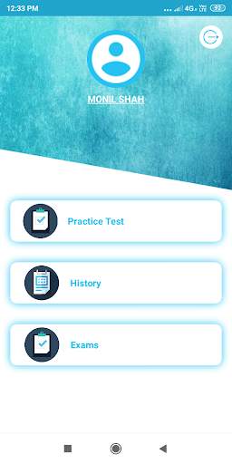 EXAMON Student App screenshot 1