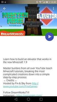 Video Tutorials For Minecraft screenshot 2