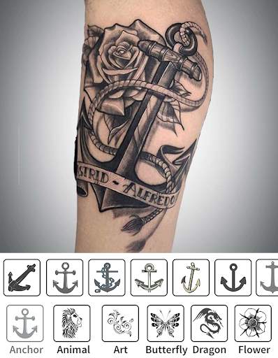 Tattoo on My Photo screenshot 1