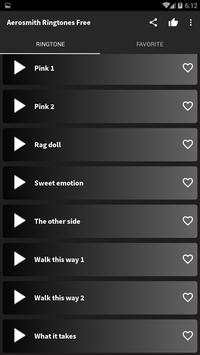 Aerosmith Ringtones Free screenshot 5