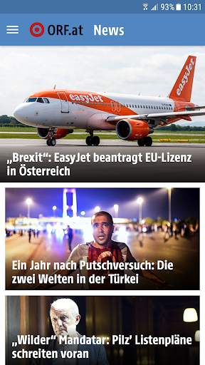 ORF.at News screenshot 1