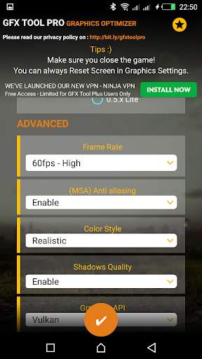 GFX Tool Pro for PU Battlegoun screenshot 2
