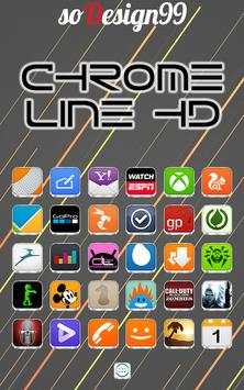 Chrome Line Lite - Icon Pack screenshot 11