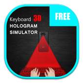 Hologram keyboard 3D Prank on 9Apps