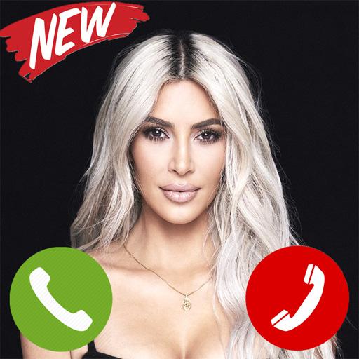 Fake call from Kim Kardashian 2020 (prank) icon
