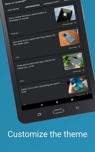 News on Android™ 10 تصوير الشاشة
