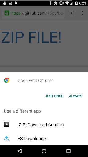 Download Confirm screenshot 1