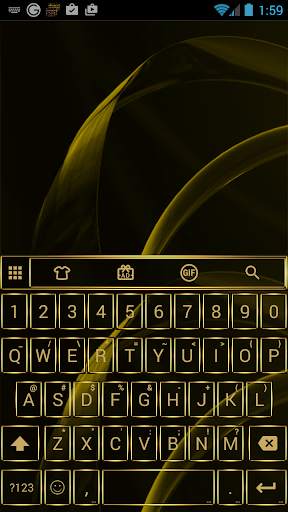 Gate Gold Emoji Keyboard screenshot 4