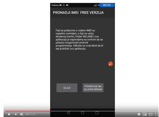 MOJ IMEI Lite screenshot 1