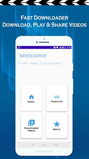 Video Downloader for facebook स्क्रीनशॉट 1