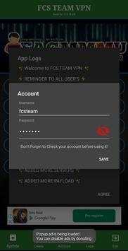 FCS TEAM VPN screenshot 1
