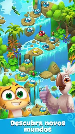 Gemmy Lands: Match 3 em Linha screenshot 4