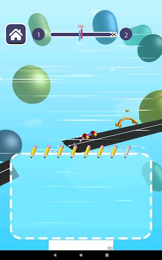 Scribble Draw Car Race screenshot 13