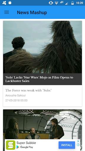 News Mashup screenshot 3