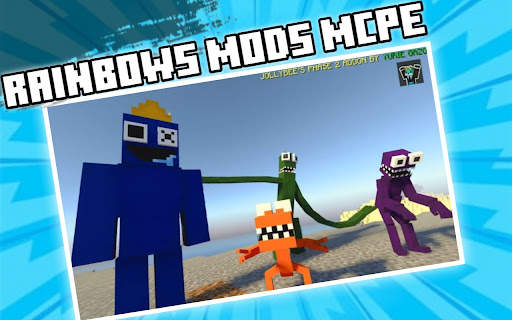 Mod Rainbow Friends Minecraft screenshot 1