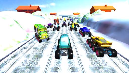 Monster Truck Racing McQueen Traffic Racer Friends screenshot 7