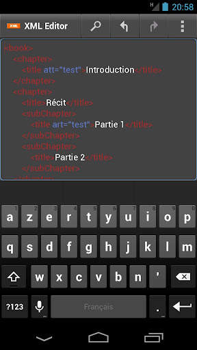 XML Editor screenshot 1