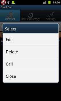 Call Blocker  screenshot 5