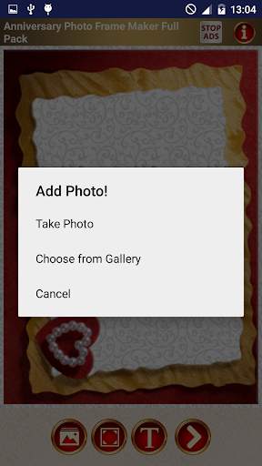 Make Wedding Anniversary Photo Frames Couple Wish screenshot 2